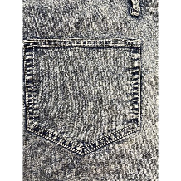 No Boundaries Denim Basic Shortalls Relaxed Fit Stretch Women's Size XXL (19) - Picture 7 of 10